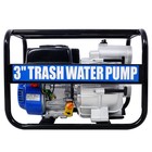 3in Gas Powered Full Trash Water Pump 209cc 7hp 4stroke Ohv Engine Transfer Pump