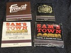 Vintage Las Vegas Casino Matchbook Lot Of 4 Fremont Golden Nugget Sam   s Town