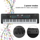 Digital Piano Keyboard 61 Key Portable Electronic Professional Instrument W mic