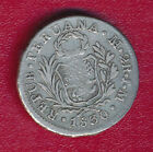 Peru 1830 2 Reales Silver Coin   very Nice Circulated   Free Shipping  