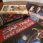 Star Trek Tos   Tng  Vintage Book Lot     Fan Book Collection Of Rare Finds