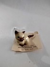Hagen-renaker Retired Miniature Figurine Siamese Kitten 1989