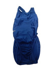 Speedo Girls Youth One Piece Swim Suit Size 26 Swimsuit Blue Lycra