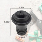 6psc Vacuum Wine Stoppers Wine Saver Vacuum Pump Stopper Vacuum Wine Bottle Stop