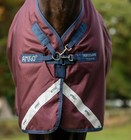 Amigo 1200d Plus Turnout 100g - Burgundy navy   Titanium