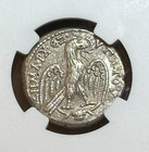  ad 215-217  Roman Mesopotamia - Bi Tetradrachm Of Caracalla As Augustus 