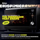Ninja Crispi Microwave Air Fryer 14-in-1 Fusioncrisp Mw101bk1 Black New Sealed