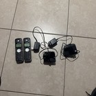 Motorola Cordless Phone Set With Charging Bases - 2 Handsets  Black silver
