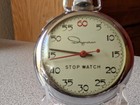 Vintage Ingraham  sebring 500  Mechanical 49mm Timer  Stopwatch W box  Working 