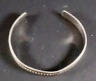 Vintage Taxco Mexico Sterling Silver Signed Cuff Bracelet-19 5 Grams