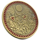 Challenge Coin  Knights Templar Code Be Without Fear  ships From Colorado  Usa 