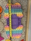 80 Sensory Toy Lot Fidget Pop It Neurodivergent Stress Relief Assorted Some New