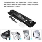 Studio Photo Soft Box Lighting Kit Photography W 2  Adjustable Stand   135w Bulb