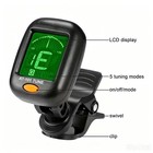 Lcd Clip On  Chromatic Acoustic Electric Tuner Guitar Bass Ukulele Banjo Violin