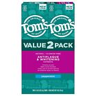 Tom s Antiplaque   Whitening Fluoride-free Peppermint Toothpaste  5 5oz  2 Pack