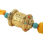 Prayer Wheel Car Hanging Printing Thread Tassel Barrel Buddhist Pendant Supply