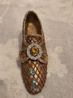 Lot Of 6 Mini Resin Shoe Figurines Vintage Victorian Style Collectible Decor