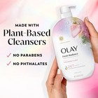 Olay Fresh Radiance Body Wash  Strawberry   Mint  With Vitamin B3  35oz  