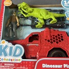 Kid Connection Dinosaur Play Set 14 Pieces Flashing Lights   Sound New In Box