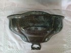 Atq 14  Silver Plated Half Meat Dome Wall Sconce Planter W separate Copper Liner