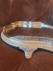 Antique Victorian Silver Footed Plateau Tray With Mirror-finish