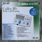 Bellsouth Caller Id With Call Waiting Ci 43 - 90 Name   Numbers 3 Line  New