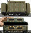 Binocular Harness Chest Pack  Bino Case With Rangefinder Pocket  Multi Pockets