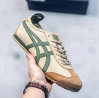 New 2024 Onitsuka Tiger Mexico 66 Classic Beige grass Green Unisex Sports Shoes 