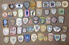 Obsolete American Us Usa Illinois Police Patches X 50 Lot 02 Free Uk Tracked 24