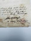 1837 Hand Written Stock Certificate For New York Providence And Boston Railroad