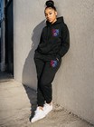 Undadogz Never Lose Hoodie   Jogger Set Unisex Streetwear Tracksuit Sweatsuit