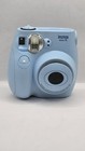 Fujifilm Instax Mini 7s Instant Film Camera Blue 60mm Lens With 109 Instant Film