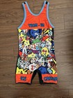 Rare Team New Jersey  nj  Ice Cream Wrestling Singlet Size Am