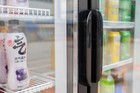 Fricool 3 Glass Door Merchandiser Refrigerator Beverage Cooler Black