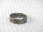 Silver Coin Ring Size 7   3 4 Texas Quarter 2004