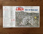 Vintage 1989-1990 Loon Ski Mountain Trail Map