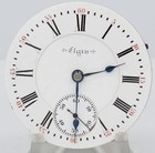 Elgin 18-size 17 Jewel Grade 180 Pocket Watch Movement - Not Running