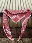 Original Jordanian Palestinian Traditional Shemagh  Scarf  Cotton         