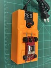 Orange Slot Car Adj Power Break In Box Ghost Cat Fray  T-jet H-o Aurora Tyco Afx
