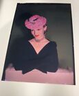 Veronica Lake Breathtaking Glamour Pink Hat 1940 s Original 5x7 Transparency