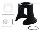 1 Pcs Co2 Tank Carry Handle For Cylinder  Co2  20 Lbs  Aluminum  Cga320 Valve