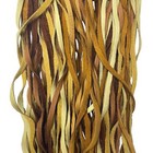 1 Dozen Deerskin Spiral Leather Lace Cords - Suede - Grain Cowhide - 12 Laces