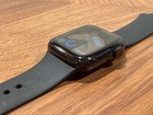 Apple Watch Herm  s - 40mm Space Black Stainless Steel Gps lte - Black Sport Band