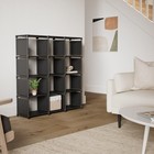 Book Shelf  12 Cube Storage Organizer  Diy Bookcase  Metal Bookshelf tall Book C