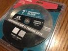 Makita B-69571 7 Inch Diamond Blade - Ceramic And Granite    