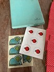 1970s - 19- Vintage Greeting Cards Blank Hallmark Mouse   Ladybugs   10 Stickers