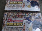 2017 Bowman Draft Hobby Baseball 2 Box Lot - 3 Autographs Per Box - 6 Autos Tot 