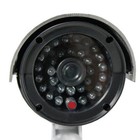 Fake Dummy Security Camera 5 Inch Ir Flashing Light  Surveillance Cctv Indoor