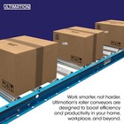 Gravity Conveyor W Steel Roller For Feeding Lumber Table Saw Planner Boat Launch