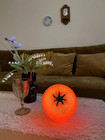 Cozifycasa Cute Tomato Table Lamp Kawaii Vintage Bedside Night Light